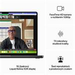 Apple MacBook Pro 16'' M3 Max CZ 2023 Vesmírně černý (MRW33CZ/A)