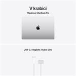 Apple MacBook Pro 16" M5 Max 36 GB, 2 TB SSD, strieborný