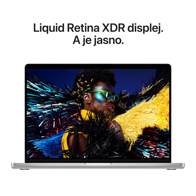 Apple MacBook Pro 16" M5 Max 48 GB, 2 TB SSD, strieborný