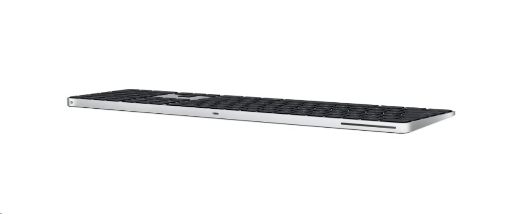 Apple Magic Keyboard s Touch ID a číselnou klávesnicí pro Macy s čipem Apple – český – černé klávesy