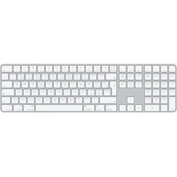 Apple Magic Keyboard s Touch ID a numerickou klávesnicou pre počítače Mac s čipom Apple - čeština - biele klávesy