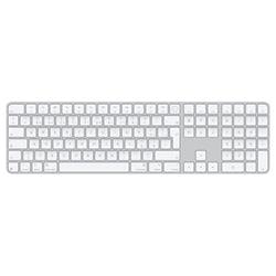 Apple Magic Keyboard with Touch ID and numeric keypad for Macs with Apple chip,CZ,white keys