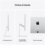 Apple Studio Display 5K,LED monitor 27",Sklo s nanotexturou,stojan s nastavitelnou výškou a náklonem