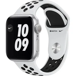 APPLE Watch Nike Series 6 40mm Silver Aluminium Case with Pure Platinum/Black Nike Sport Band - Regular M00T3HC/A - Hodinky