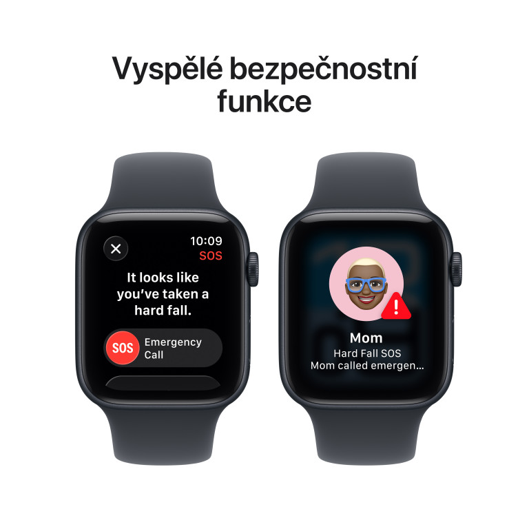 Apple Watch SE 3 GPS 40mm Aluminium Case Midnight Sport Band - S/M