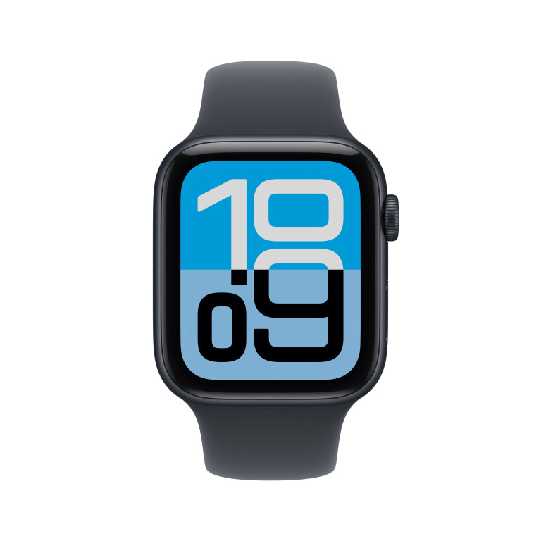 Apple Watch SE 3 GPS 44mm Midnight Sport Band - M/L