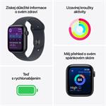 Apple Watch SE 3 GPS + Cellular 40mm Midnight Aluminium Case with Navy Blue Sport Band - S/M