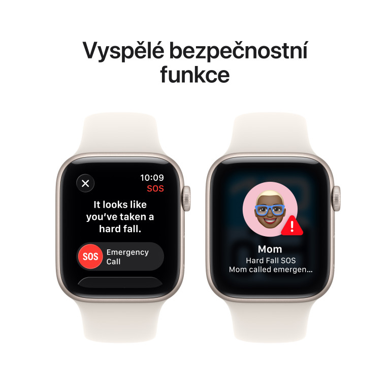 Apple Watch SE 3 GPS + Cellular 40mm Starlight Sport Band - S/M