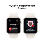 Apple Watch SE 3 GPS + Cellular 40mm Starlight Sport Band - S/M