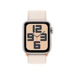 Apple Watch SE Cellular 40 mm Hviezdne biely hliník s hviezdne bielym športovým remienkom