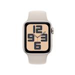Apple Watch SE Cellular 40mm Hvězdně bílý hliník s hvězdně bílým sportovním řemínkem - M/L