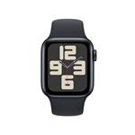 Apple Watch SE Cellular 40mm Temně inkoustový hliník s temně inkoustovým sportovním řemínkem - S/M