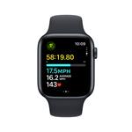Apple Watch SE Cellular 44 mm Dark Ink Aluminium so športovým remienkom Dark Ink - S/M