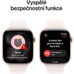 Apple Watch Series 11 GPS 42mm Rose Gold Light Blush Sport Band - S/M