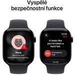 Apple Watch Series 11 GPS 46mm Black Aluminium, Black Sport Band - S/M