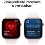 Apple Watch Series 11 GPS + Cellular 42 mm ružovo zlaté hliníkové puzdro so športovým remienkom Light Blush - M/L