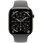 Apple Watch Series 11 GPS + Cellular 46 mm Titanium + Športový remienok v sivej farbe - M/L