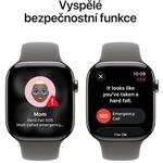 Apple Watch Series 11 GPS + Cellular 46mm Titanium + Grey Sport Band - M/L