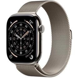 Apple Watch Series 11 GPS + Cellular 46mm Titanium + Milánska slučka - S/M