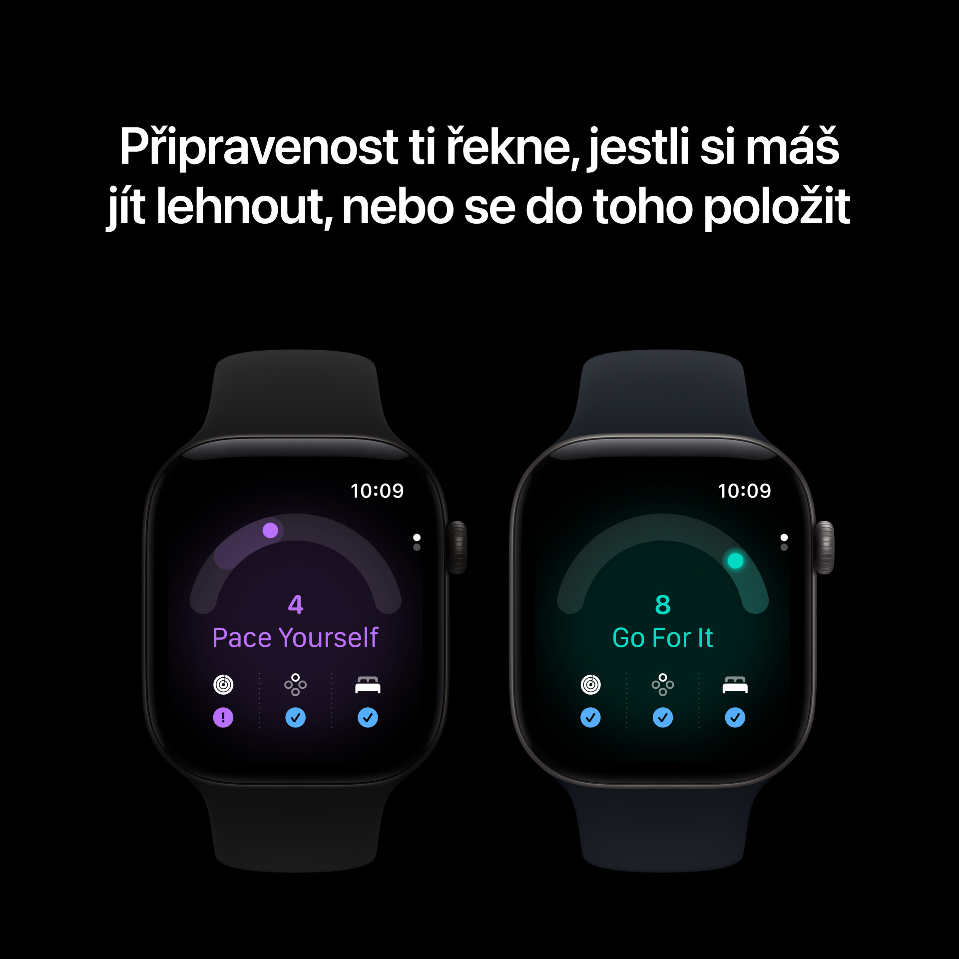 Apple Watch Series 12 GPS 42mm Black Aluminium Case with Black Sport Band - M/L