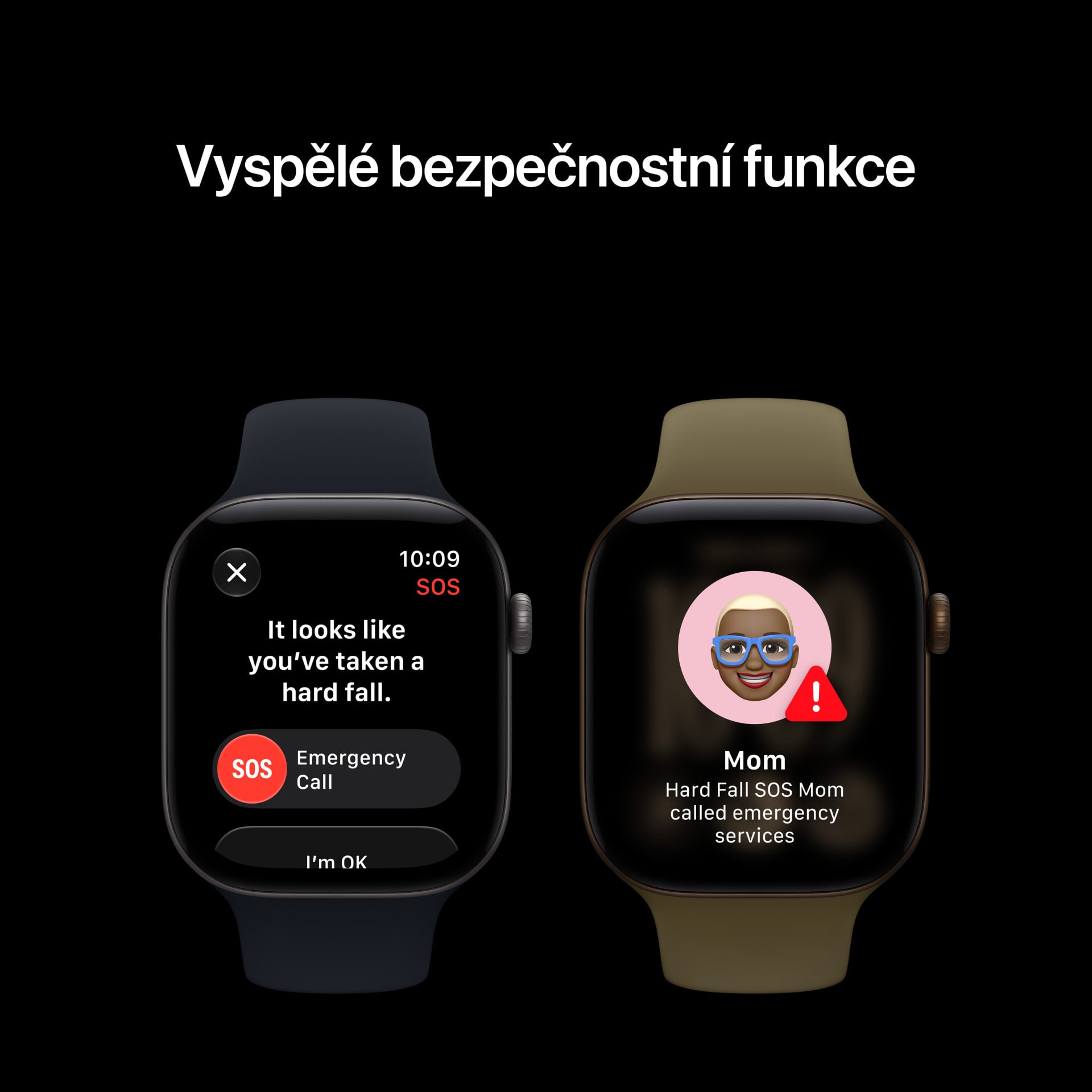 Apple Watch Series 12 GPS 42mm Black Aluminium Case with Black Sport Band - S/M