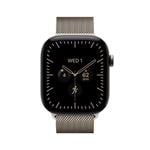 Apple Watch Series 12 GPS + Cellular 42 mm s puzdrom z prírodného titánu a prírodným milánskym remienkom