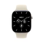 Apple Watch Series 12 GPS + Cellular 42mm Pearl White Ceramic Case with Sand Sport Band - S/M