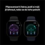 Apple Watch Series 12 GPS + Cellular 46 mm, čierne hliníkové puzdro s čiernym športovým remienkom – S/M