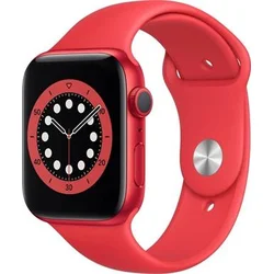APPLE Watch Series 6 44mm PRODUCT (RED) Aluminium Case with PRODUCT(RED) Sport Band - Regular M00M3HC/A - Hodinky