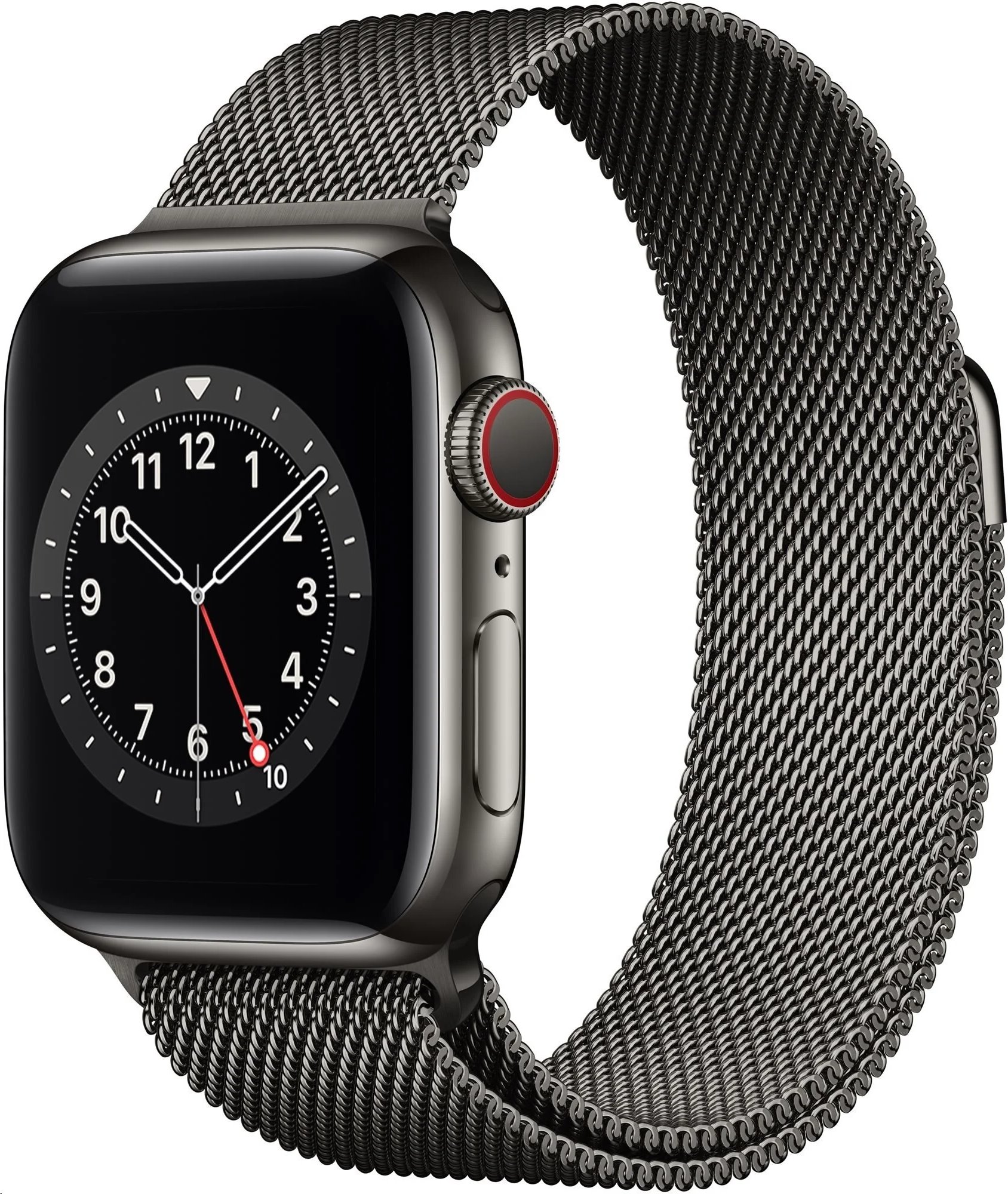 40mm graphite milanese loop