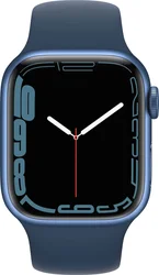 APPLE Watch Series 7, 41mm Blue/A.Blue SportBand (mkn13hc/a)