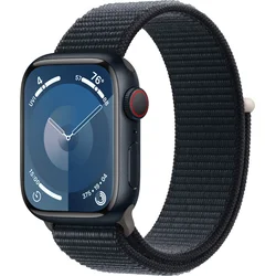 Apple Watch Series 9 41 mm Cellular Dark Ink Aluminium s tmavým atramentovým športovým remienkom