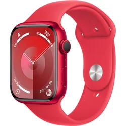 Apple Watch Series 9 45mm Cellular PRODUCT(RED) Červený hliník s PRODUCT(RED) sportovním řemínkem - M/L