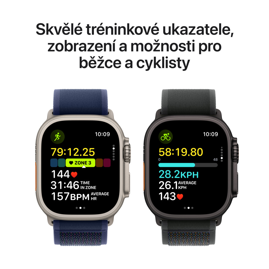 Apple Watch Ultra 2 GPS + Cellular 49 mm puzdro z prírodného titánu s milánskou slučkou z prírodného titánu - S (MX4M3CS/A)
