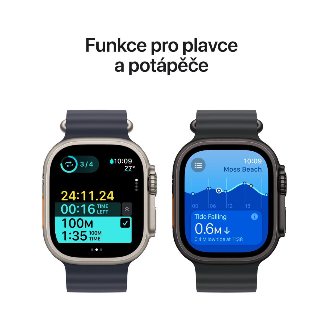 Apple Watch Ultra 2 GPS + Cellular 49mm Black Titanium Milanese - M