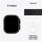 Apple Watch Ultra 3 GPS + Cellular 49mm Black Titan + Black Alpine Loop - S