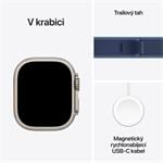 Apple Watch Ultra 3 GPS + Cellular 49mm Titanium Case Blue/Bright - M/L