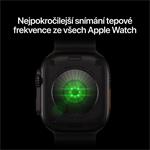 Apple Watch Ultra 4 GPS + Cellular 49mm Black Titanium Case with Burgundy Alpine Loop - S
