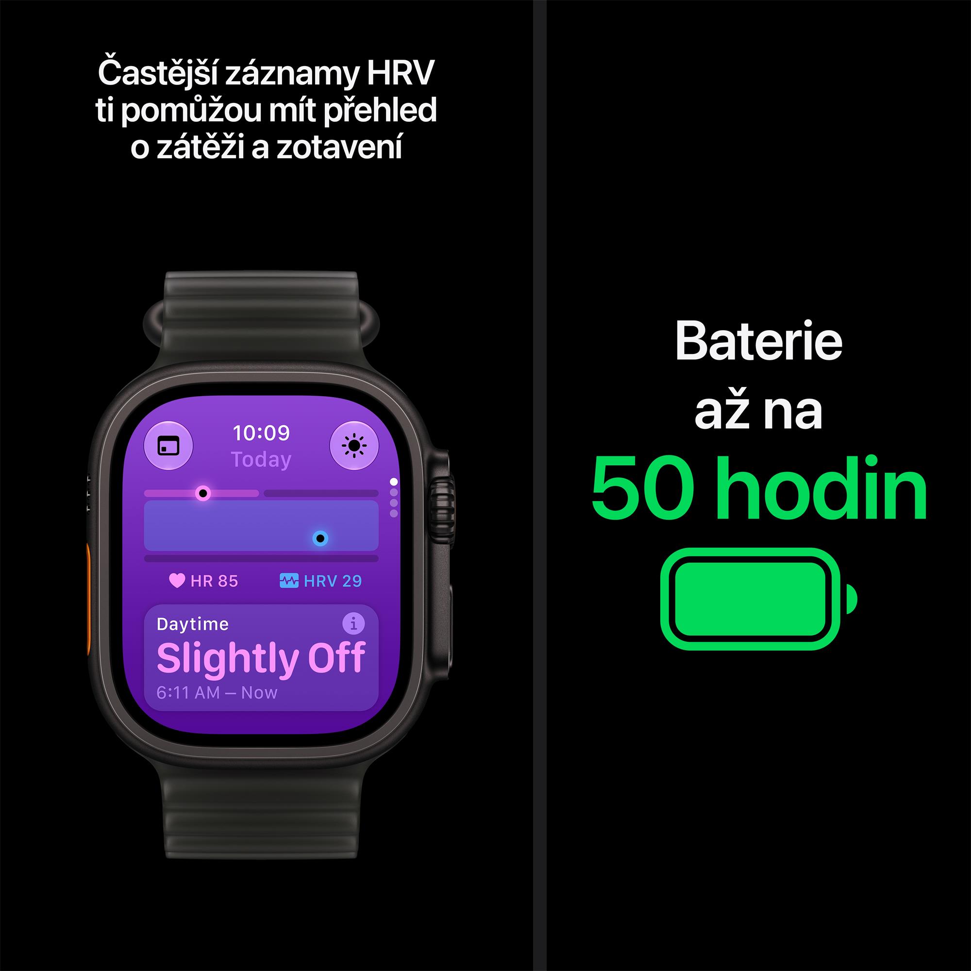 Apple Watch Ultra 4 GPS + Cellular 49mm Natural Titanium Case with Natural Titanium Milanese Loop - S