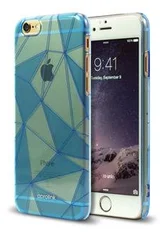 APROLINK iPhone 6 Origami Crystalized Case, Blue