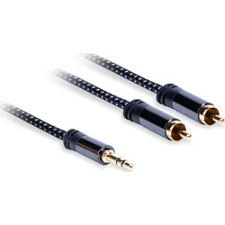 AQ Premium PA42015 - 3,5mm Jack - 2xRCA - 1,5m