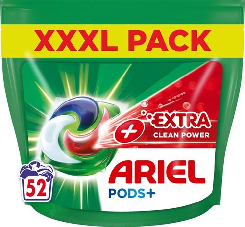 Ariel Gelové kapsle na praní Extra Clean Power, 52 ks