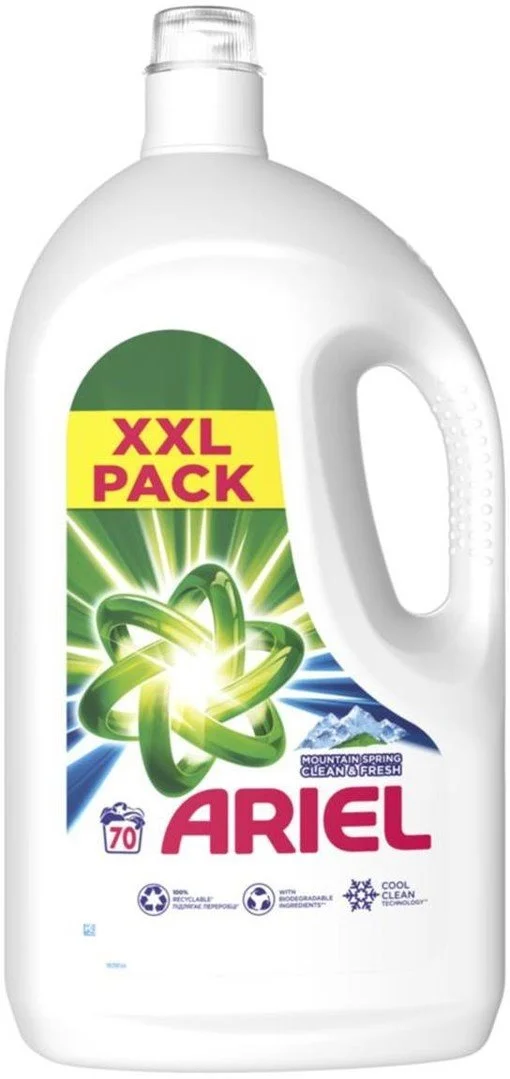 Ariel prací gél Mountain Spring 70 PD, 3,85l