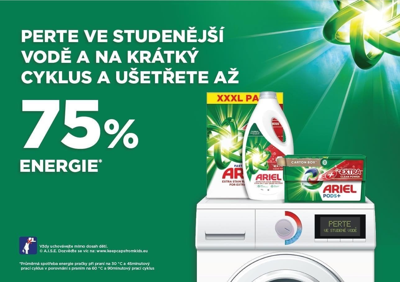 Ariel prací gél Sensitive 100 PD, 5 l