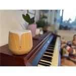 Aróma difuzér s bluetooth reproduktorom a osvetlením Airbi SONIC - svetlé drevo