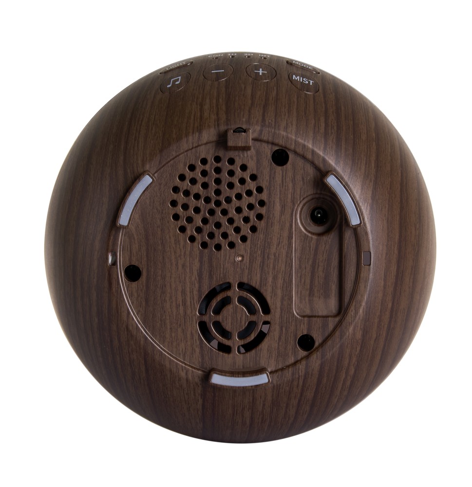 Aróma difuzér s bluetooth reproduktorom a osvetlením Airbi SONIC - tmavé drevo