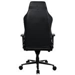 AROZZI herní židle VERNAZZA XL SoftPU Pure Black/ povrch polyuretan/ černá