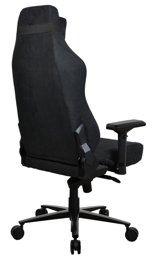 Arozzi VERNAZZA XL Supersoft Pure Black, textilný povrch, čierna