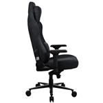 Arozzi VERNAZZA XL Supersoft Pure Black, textilný povrch, čierna