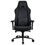 Arozzi VERNAZZA XL Supersoft Pure Black, textilný povrch, čierna